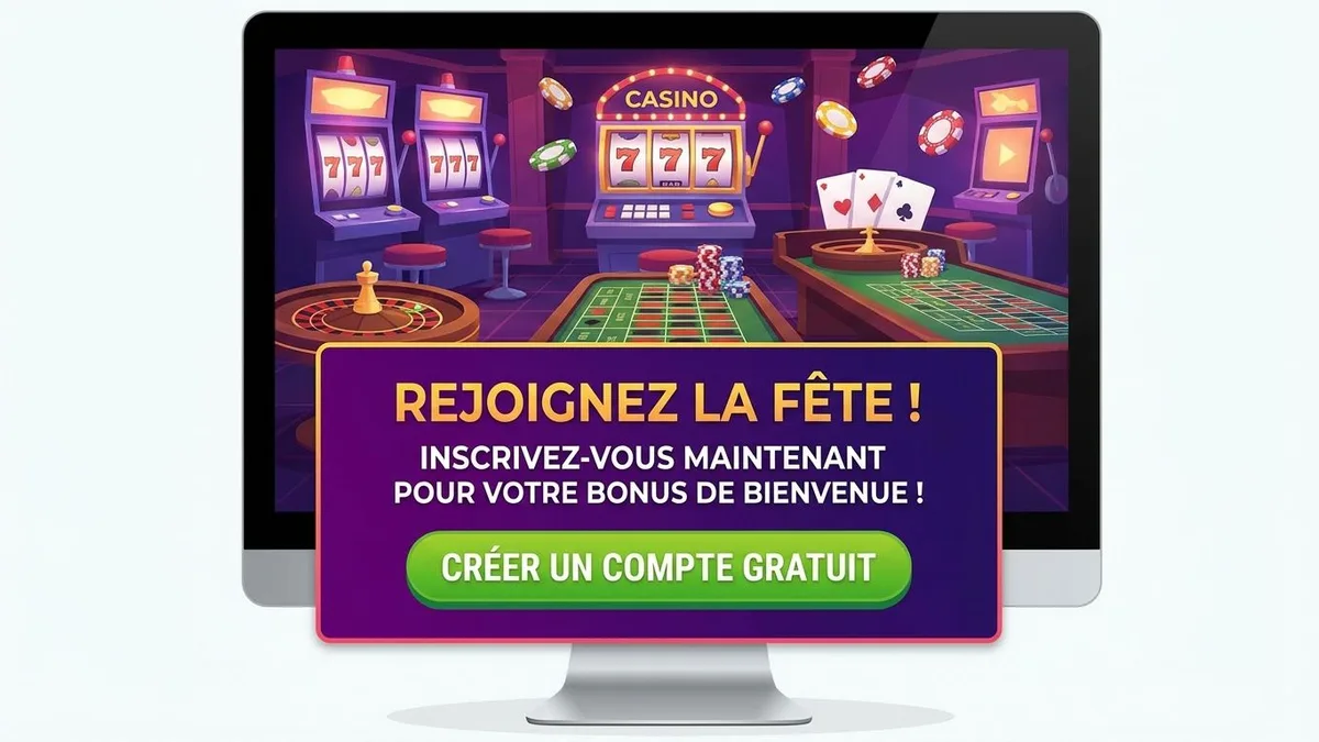 Inscription avec bonus